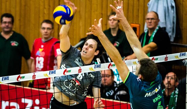 NETZHOPPERS bauen auf Fans beim CV Mitteldeutschland