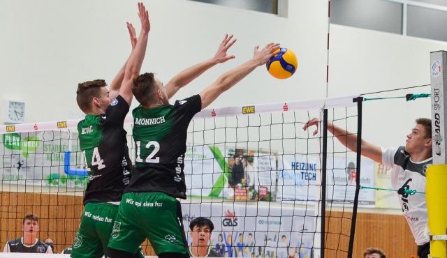 Die Netzhoppers können das Doppelspielwochenende mit drei Punkten beenden