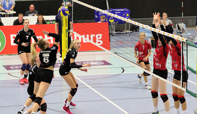 Volleyball-Team Hamburg konnte nur im ersten Satz überzeugen