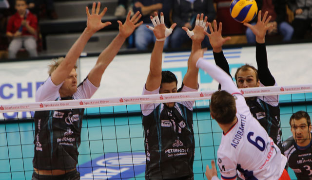 SWD powervolleys Düren: Bundesliga-Partie in Österreich