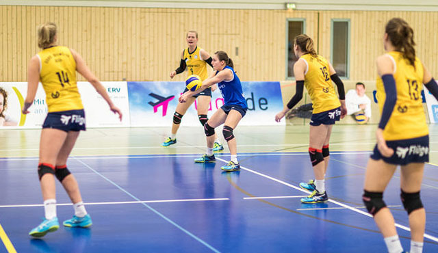 DSHS SnowTrex Köln beim Volleyball-Team Hamburg zu Gast