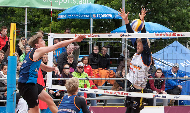 Augsburg ist heiß auf Beachvolleyball
