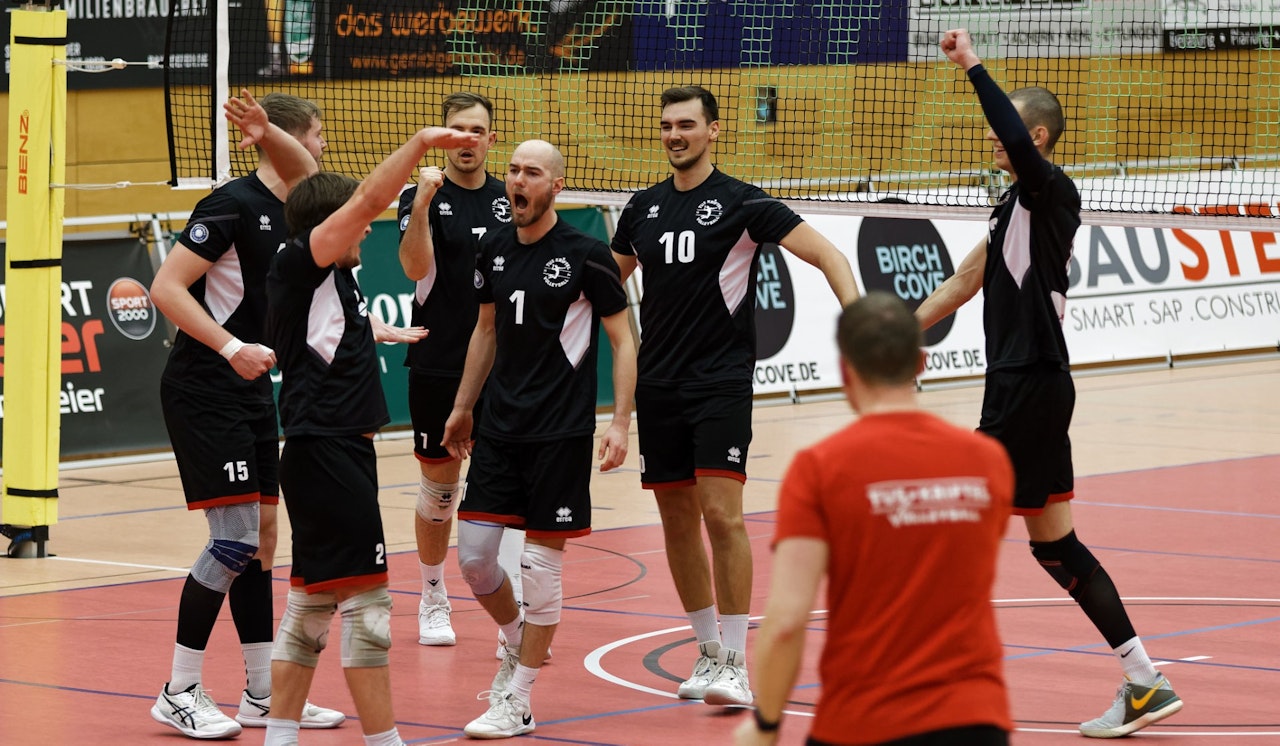 Spitzenspiel gegen Blue Volleys Gotha