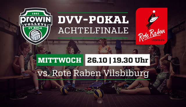 Pokalhighlight für die proWIN Volleys TV Holz – Erstligist Vilsbiburg kommt ins Saarland