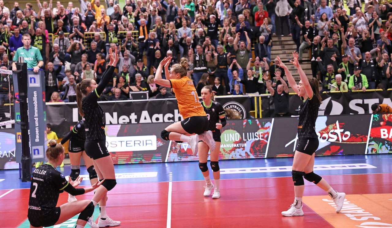 Kleines Volleyballwunder in Aachen