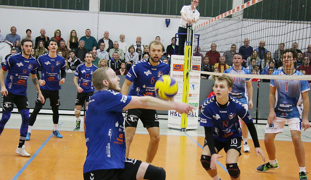 Volleyball: Bliesen zum Neujahrsauftakt gegen VfB Friedrichshafen