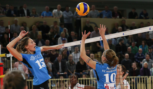 VC Wiesbaden unterliegt nach großem Kampf den Roten Raben Vilsbiburg mit 1:3