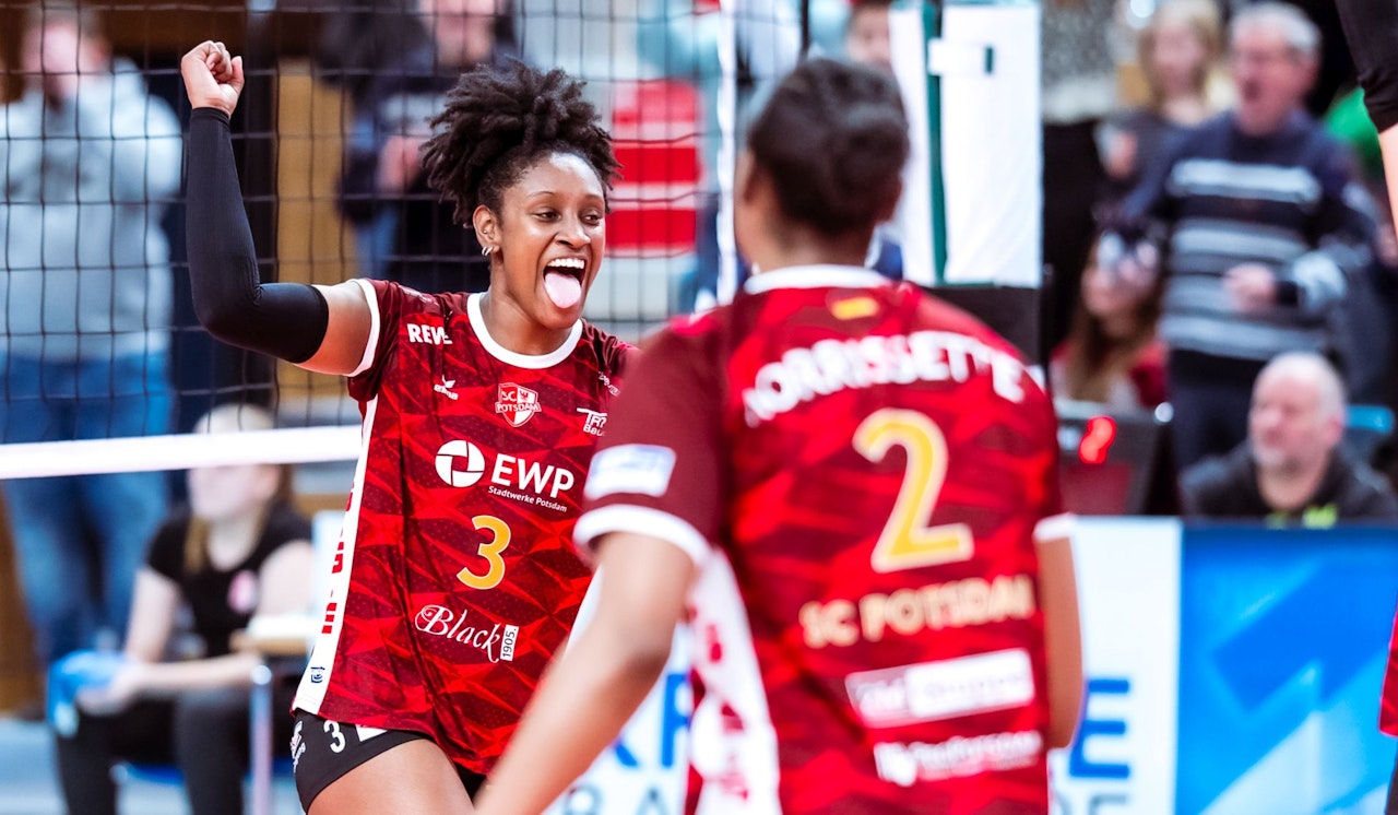 Danielle Harbin hält dem SC Potsdam die Treue