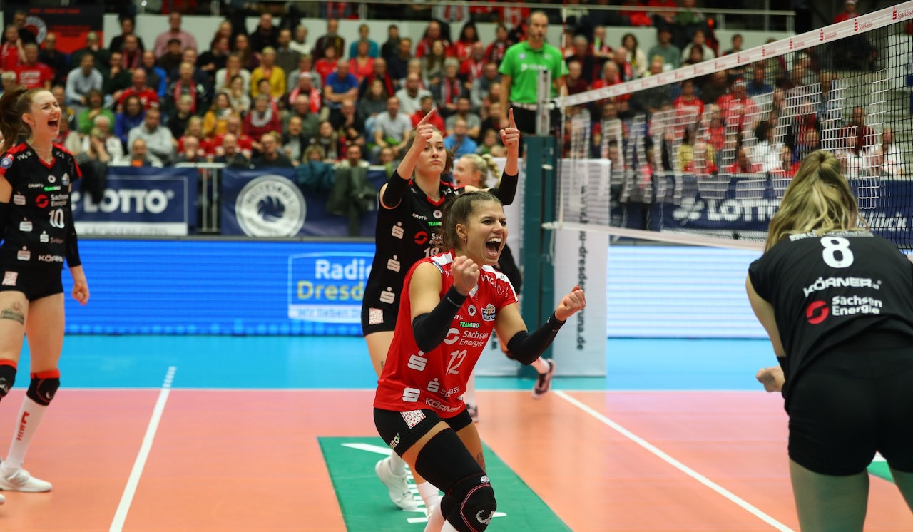 DSCVOLLEYS mit starker Reaktion