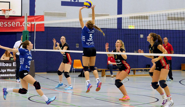 VC Allbau Essen landet nächsten Heimsieg. 3er gegen TV Cloppenburg