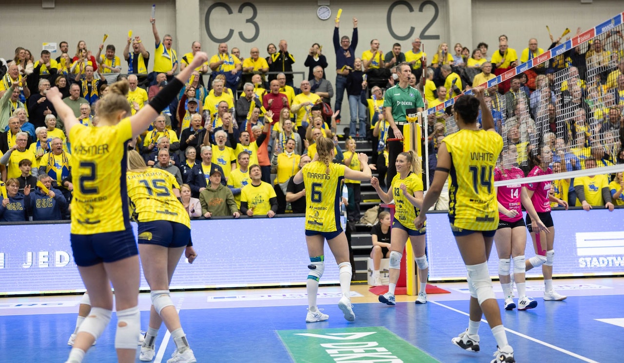 Erneutes 3:2 gegen den VC Wiesbaden