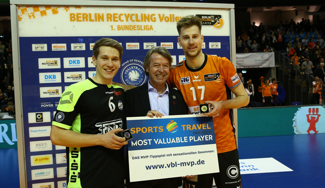 Zwei Youngster begeistern den Volleyballtempel