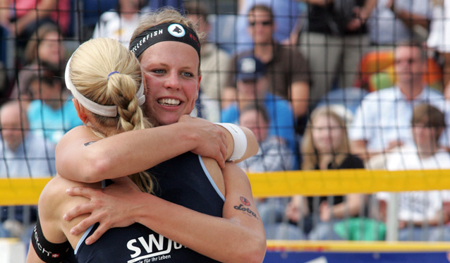 50 Jahre Volleyball in Düren: Das Frauen-Feld beim DKB-Beach-Cup