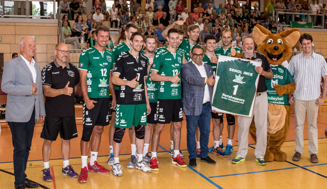 SolWo Königspark neuer Namenssponsor der Netzhoppers