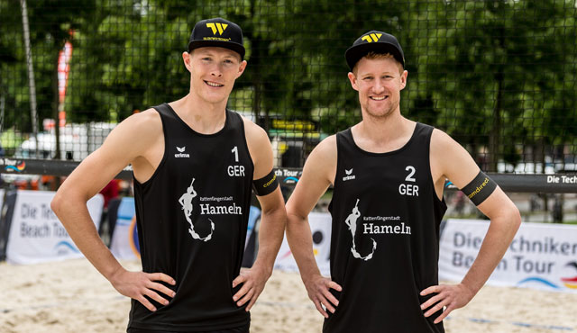 Rattenfänger Beach-Team bei der WM in Hamburg für Deutschland dabei!