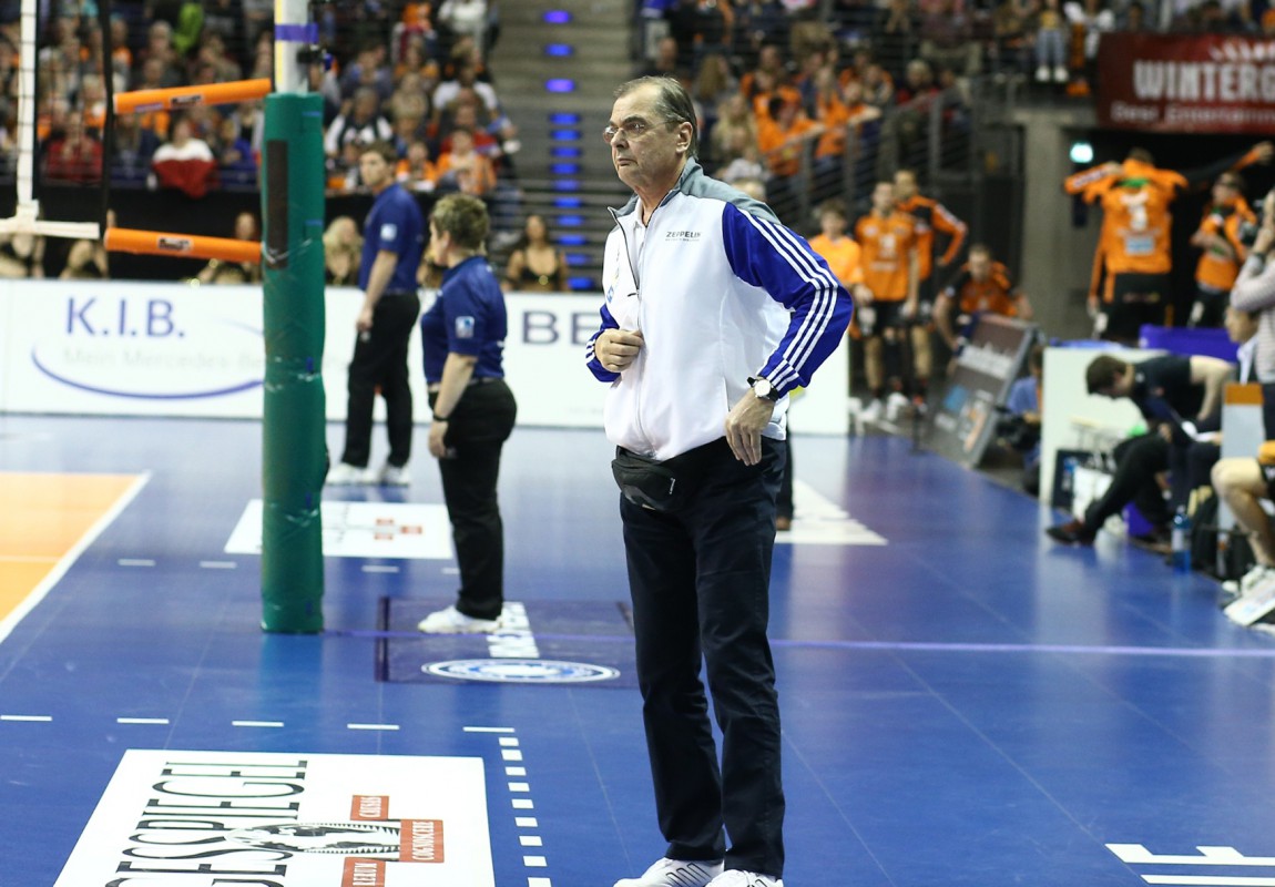 Stelian Moculescu ist neuer BR Volleys Trainer