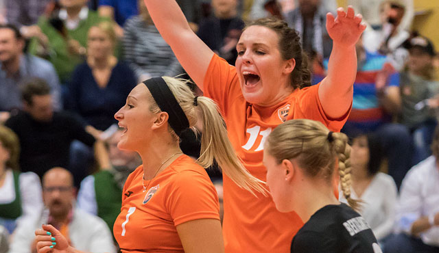 Straubings Volleyballerinnen empfangen im Pokal derzeit bestes Team Deutschlands