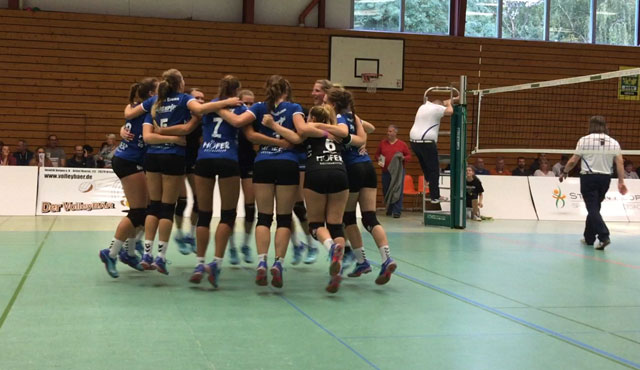 Zweiter 3er im zweiten Spiel für Essener Volleyballerinnen