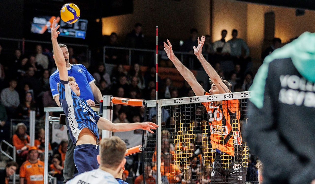 Finale eines Volleyball-Marathons