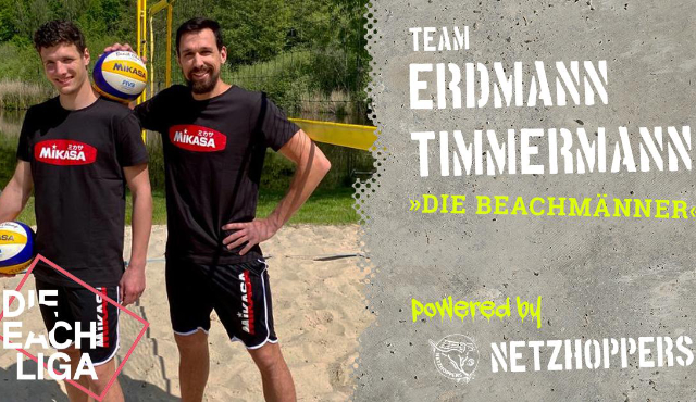 Netzhoppers präsentieren ihr Beach-Team