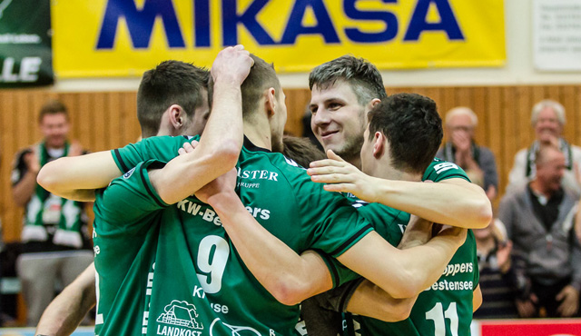 Netzhoppers erspielen dritten Heimsieg gegen Rottenburg