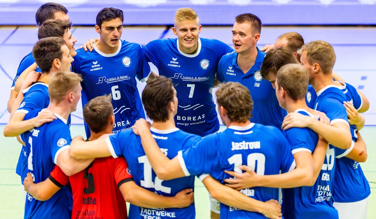 Starke Blue Volleys siegen in Eltmann