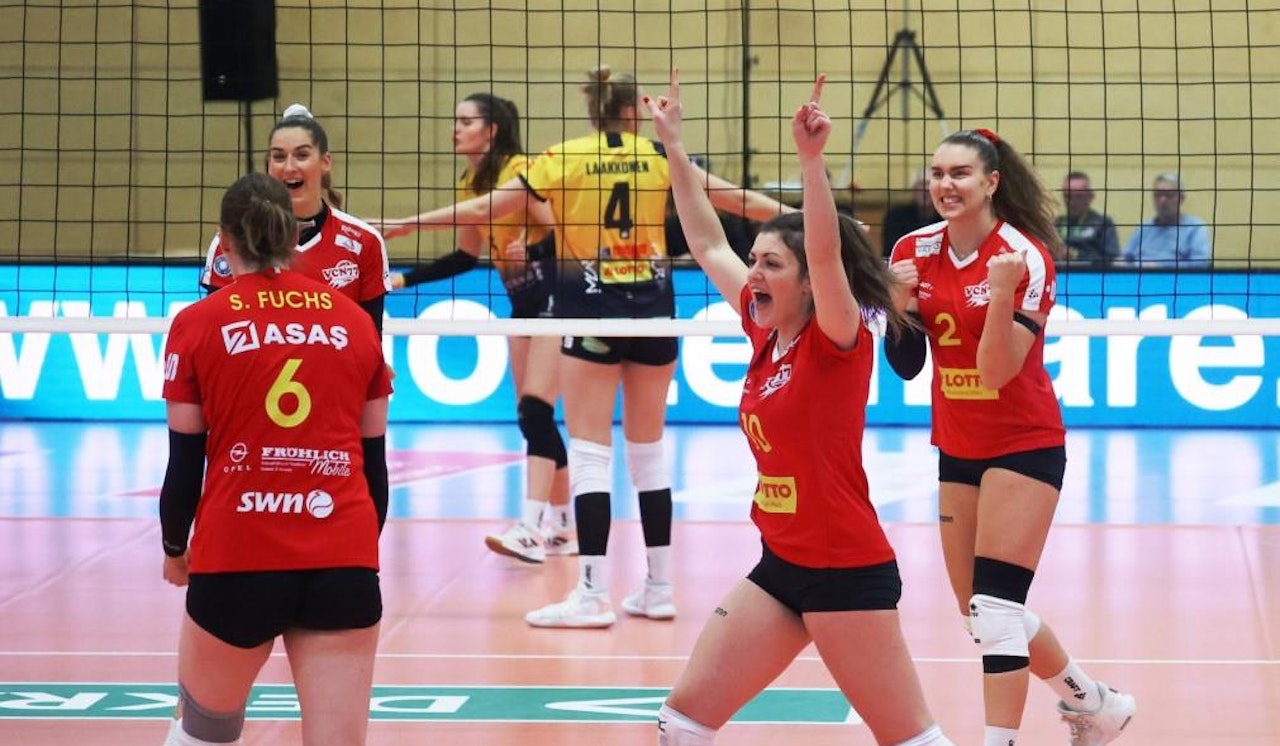 Deichstadtvolleys: Erster Bundesligasieg!