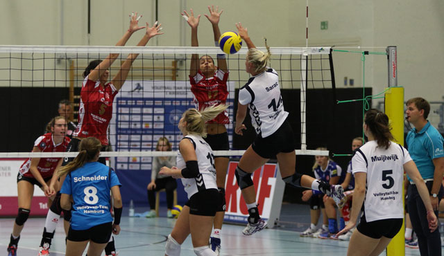 Volleyball-Team Hamburg verliert Testspiel gegen Potsdam