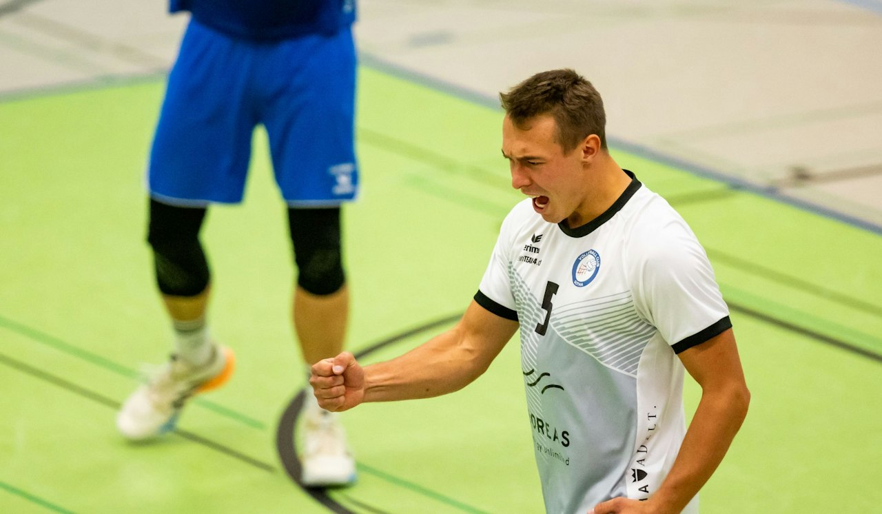 Blue Volleys rechtzeitig aufgewacht