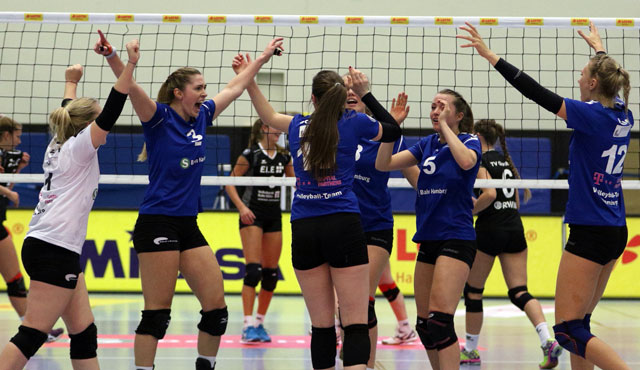 Volleyball-Team Hamburg setzt Siegesserie fort