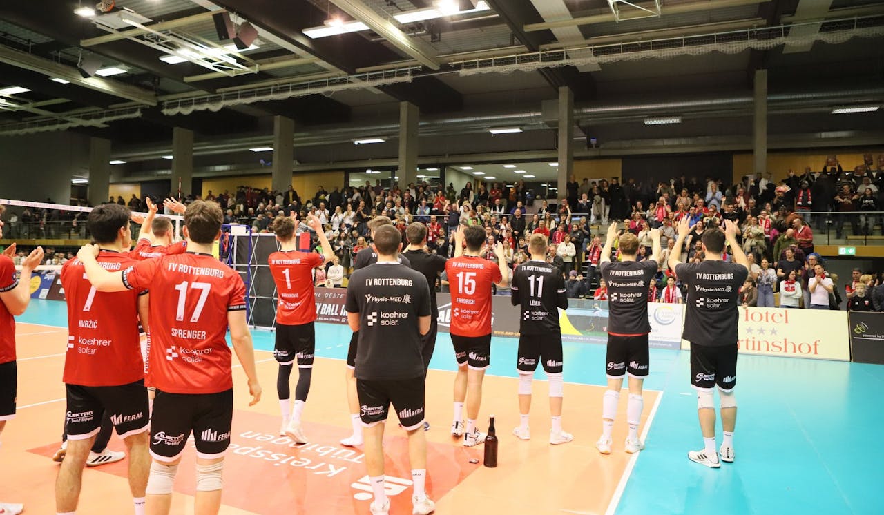 Volleyballfest beim TVR trotz Niederlage