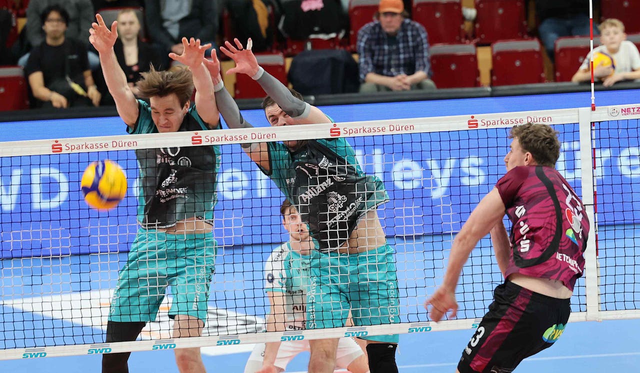 Gegen die Netzhoppers Vertrauen getankt