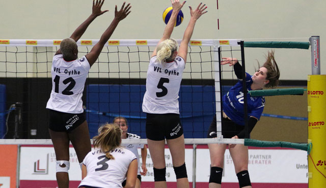 Generalprobe vor dem Saisonstart für das Volleyball-Team Hamburg