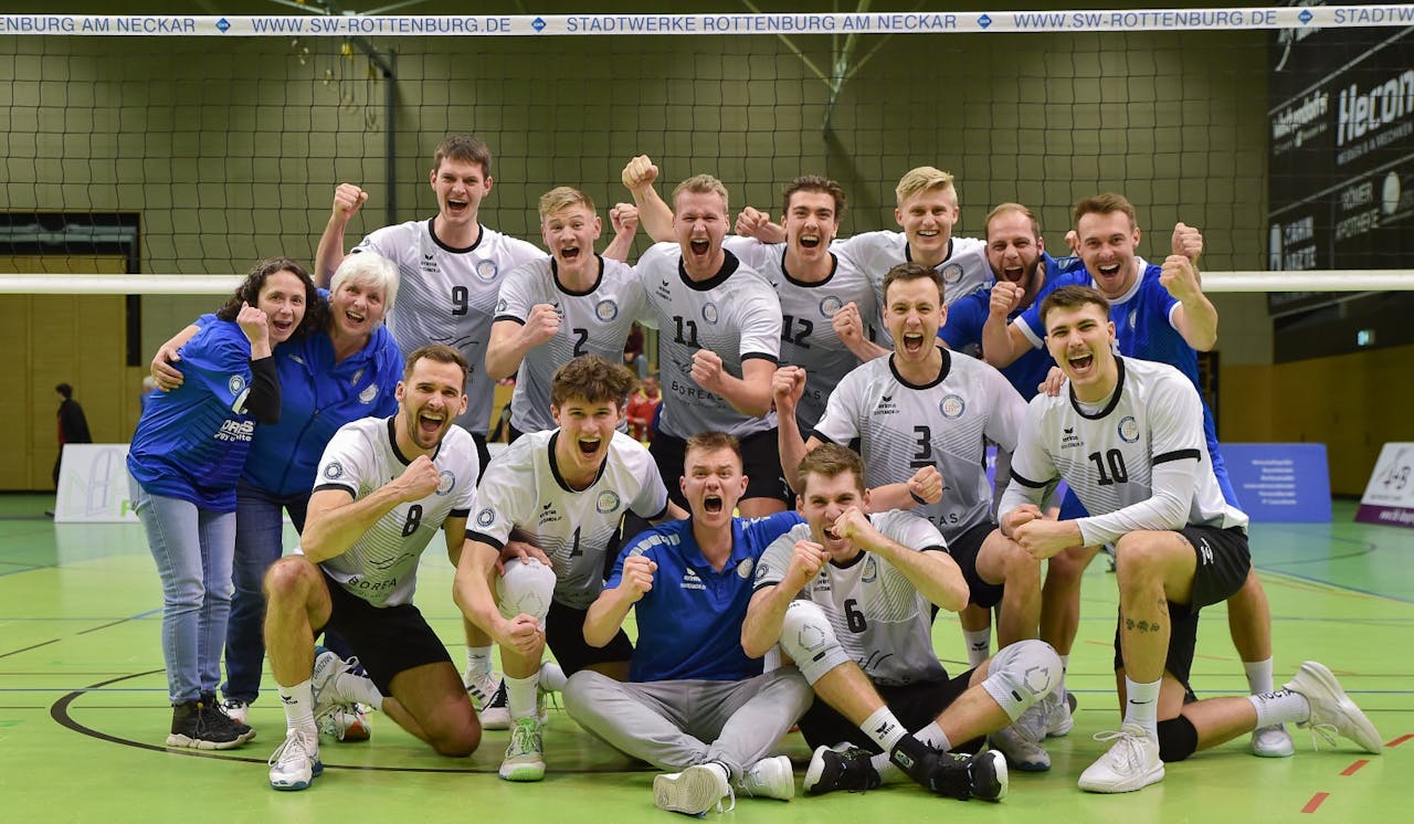 Blue Volleys holen sich die Meisterschaft