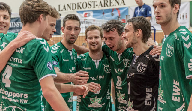 Netzhoppers gewinnen und bangen um Gavenda