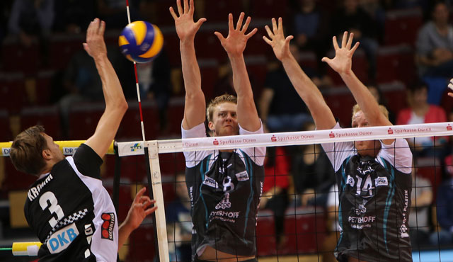 SWD powervolleys Düren: Ein Sieg gegen die United Volleys