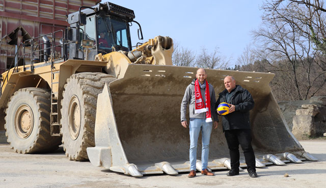 Schotterwerke Heinz neuer Partner des TV Rottenburg