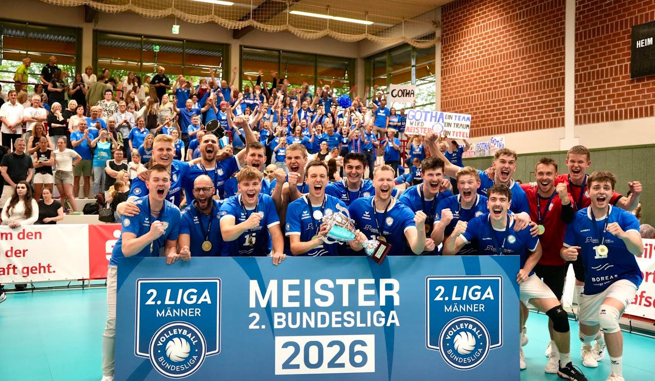 Die Blue Volleys schreiben Geschichte