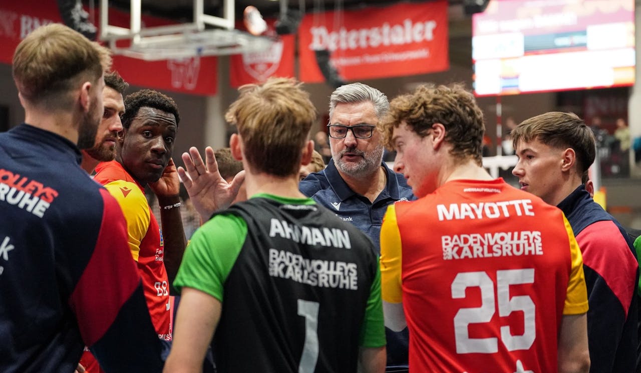 BADEN VOLLEYS vor schwerer Heimaufgabe
