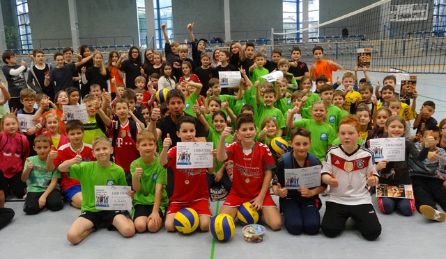 Grundschulen im Landkreis Miltenberg im Volleyball-Fieber