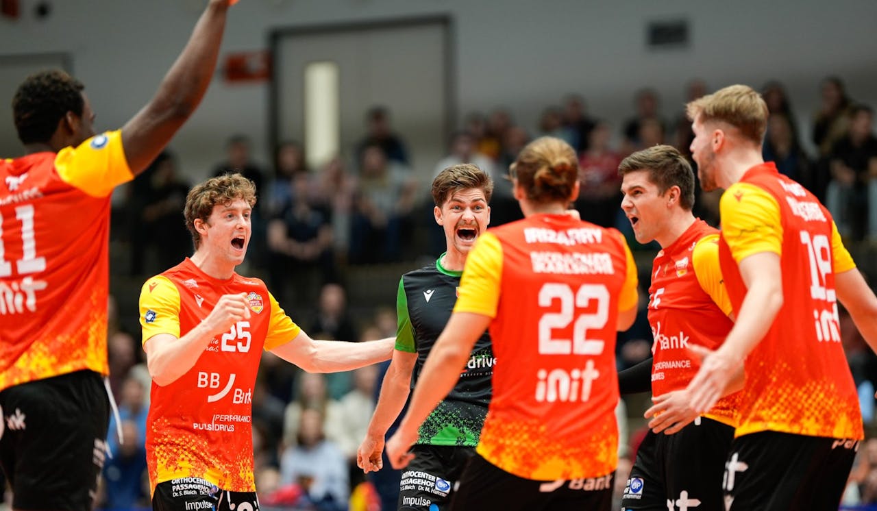 BADEN VOLLEYS gewinnen Fünfsatzthriller