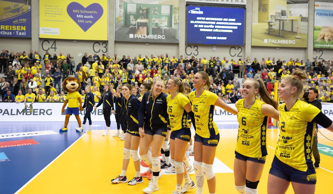 SSC besiegt Stuttgart in 5 Sätzen
