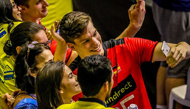 Lukas Maase wird in Friedrichshafen zum Diagonalangreifer