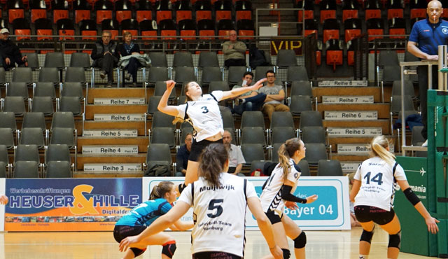 Volleyball-Team Hamburg erwischt gebrauchten Tag