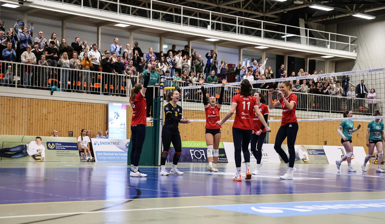 DSHS SnowTrex Köln bezwingt Neuseenland-Volleys Markkleeberg mit 3:1 und stoppt Negativserie