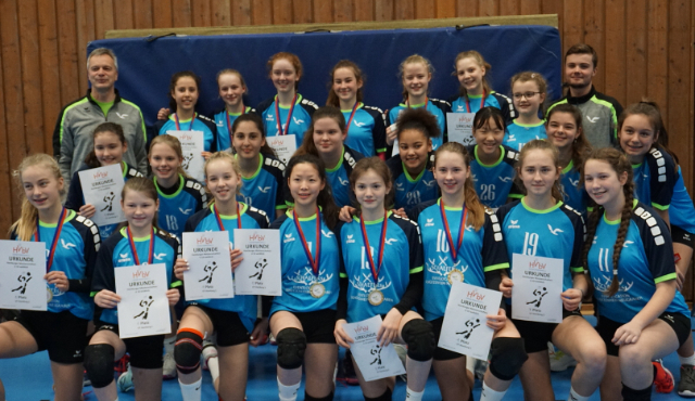 Nachwuchsteams vom Volleyball-Team Hamburg bei Hamburger Meisterschaften erfolgreich