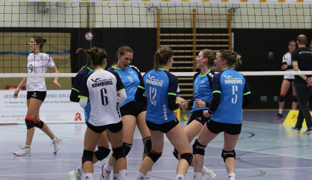 Volleyball-Team Hamburg hat den USV Potsdam zu Gast