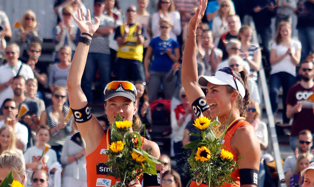 Beachvolleyball-Nationalteam Holtwick/Semmler glänzt beim Saisonauftakt