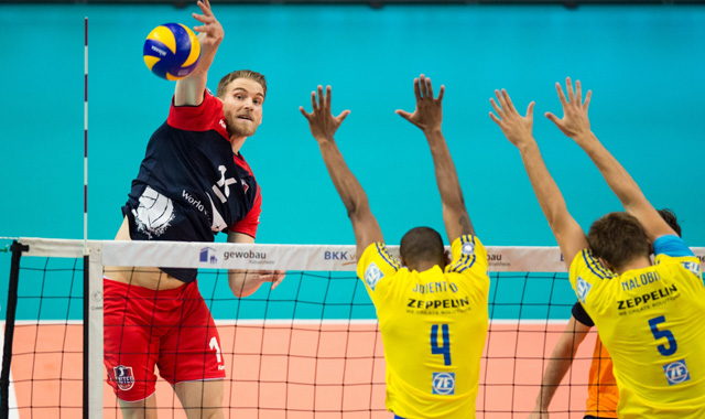United Volleys verpassen hauchdünn die Sensation!