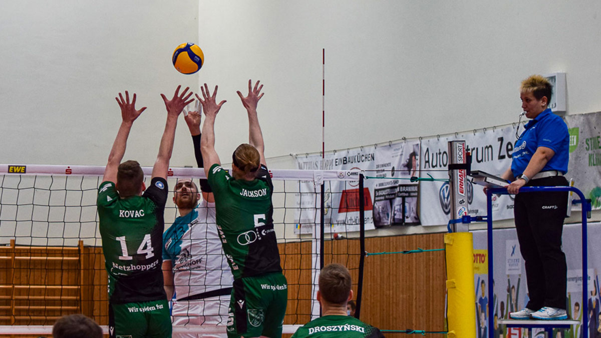 Netzhoppers unterliegen im Heimspiel gegen Düren